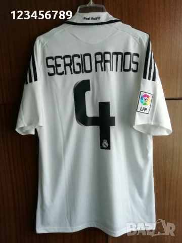 Реал Мадрид Серхио Рамос оригинална тениска фланелка Adidas Real Madrid Sergio Ramos 