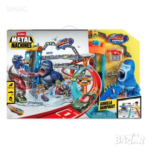 Писта Giant Gorilla с 2 коли S_1244589, снимка 2 - Коли, камиони, мотори, писти - 48012130