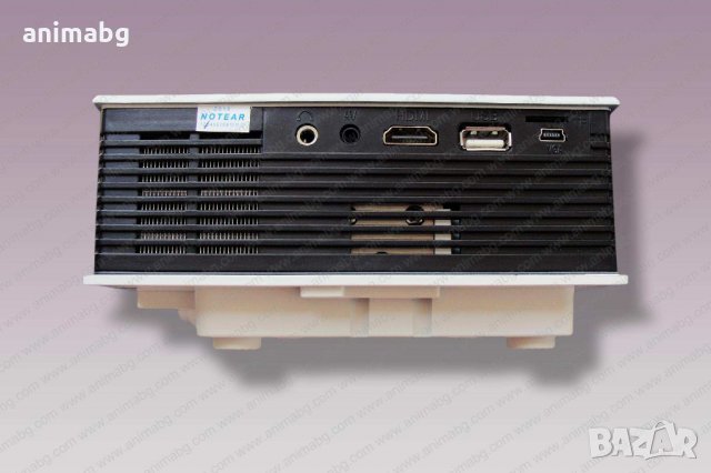 ANIMABG Мултимедиен HD LED проектор с WiFi, снимка 5 - Плейъри, домашно кино, прожектори - 31856744