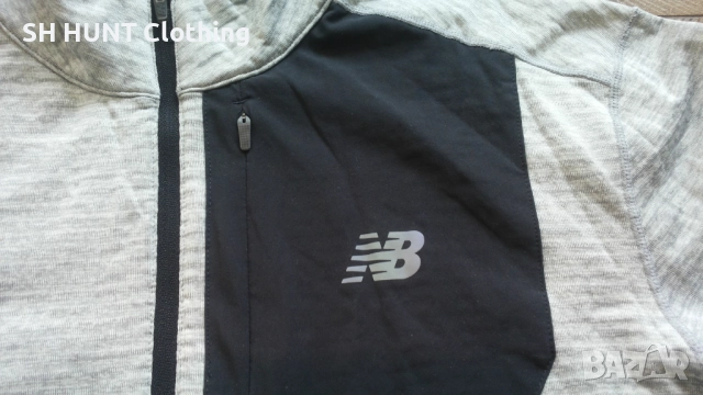 New Balance MT93220 DRILL TOP Long-sleeve T-shirt размер L мъжка блуза 31-58, снимка 6 - Спортни дрехи, екипи - 52795096