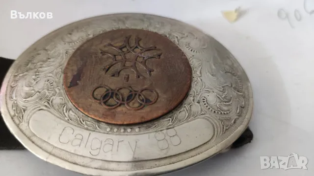 Тока с колан Калгари 1988, снимка 2 - Колани - 48992786