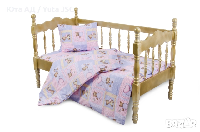 Детски комплект ЮТА 5 части, снимка 2 - Спално бельо и завивки - 52490682