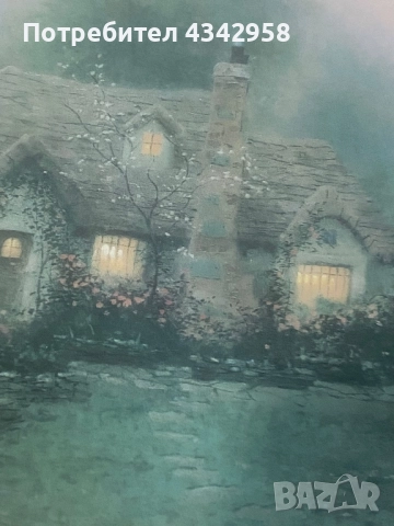  Порцеланова чиния « Къща на Мерит» с сертификат., снимка 4 - Антикварни и старинни предмети - 52350382