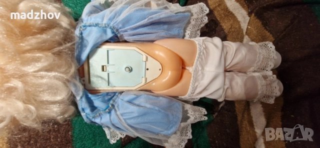 Автентична говореща кукла от СССР, модел "Наташа" (1988), напълно нова, в комплект оригинална плоча, снимка 14 - Колекции - 51444478