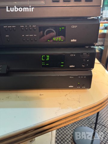 BRAUN, снимка 2 - Ресийвъри, усилватели, смесителни пултове - 42920869