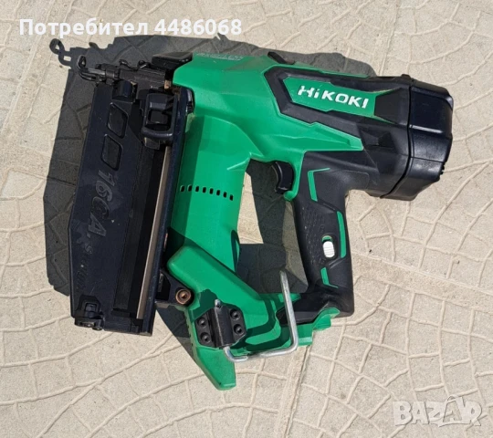 Акумулаторен такер Hitachi-Hikoki NT1865DM, 18V, снимка 3 - Други инструменти - 50643204