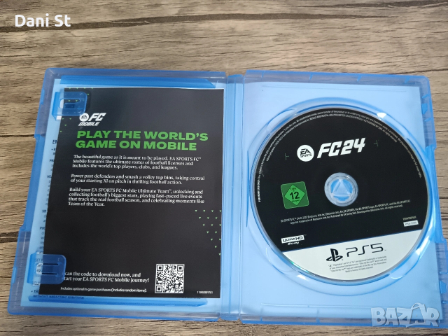 FC24, снимка 2 - Игри за PlayStation - 53009119