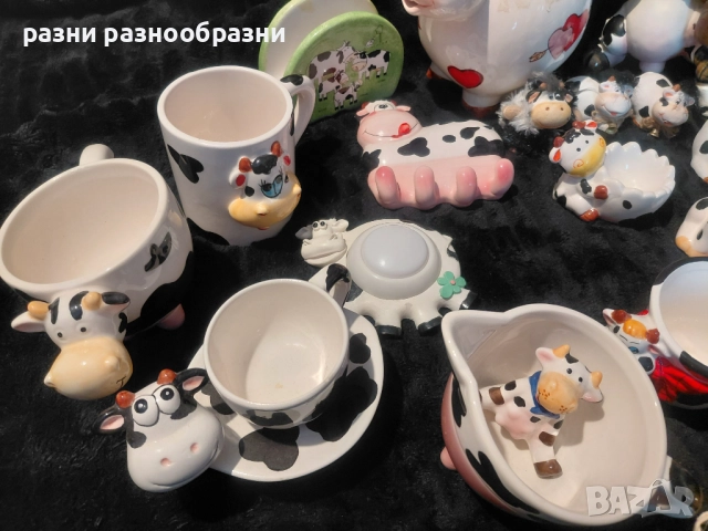 Колекция от фигурки на крави, снимка 6 - Колекции - 51989345