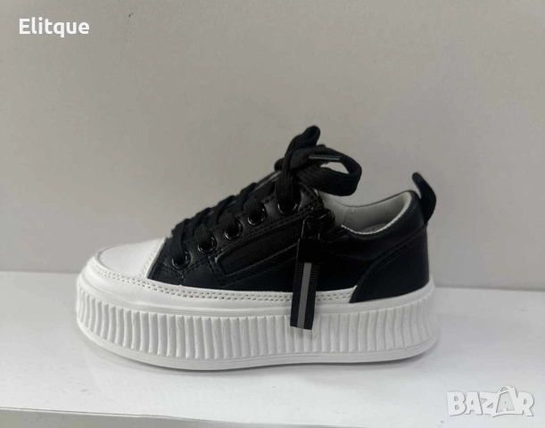 Нова колекция детско-юношески стилни кецове с платформа