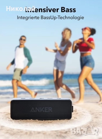 Оригинална Anker soundcore 2 блутут колонка (12W), снимка 6 - Bluetooth тонколони - 42366123