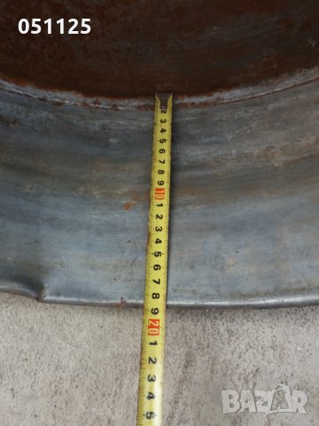 Възрожденска огромна кована тава за курбани , агнета и др. , снимка 8 - Антикварни и старинни предмети - 30595747