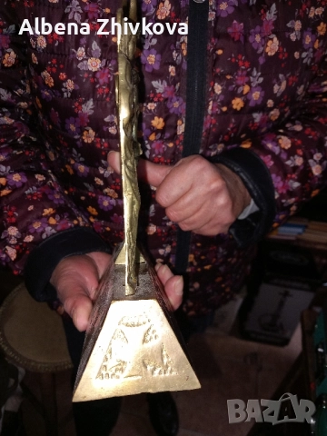 реликвари стар месингов, снимка 3 - Антикварни и старинни предмети - 51933874