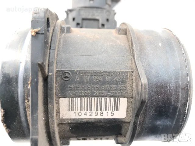 Дебитомер Mercedes W203 C-class C180 A1110940148, снимка 3 - Части - 49435752