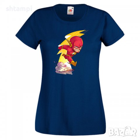 Дамска тениска DC Flash Star Wars Игра,Изненада,Подарък,Геймър,, снимка 6 - Тениски - 36787113