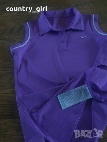 Nike Smash Sleeveless Polo Tenis   - страхотен дамски потник, снимка 7 - Потници - 30003258
