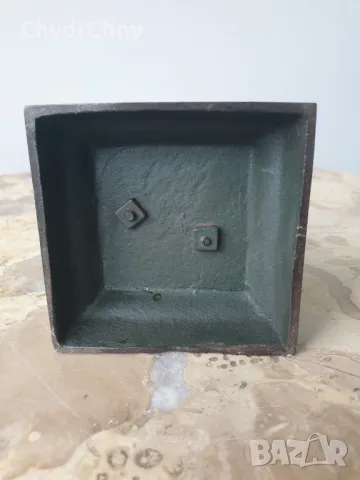 Малка много стара френска чугунена фигура на Наполеон/метална желязна статуетка 19см-1кг, снимка 9 - Антикварни и старинни предмети - 50246429