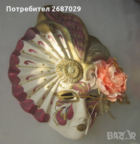 Маска Маски различни, Италия, пано, глава, украса, декорация Венеция, снимка 11 - Декорация за дома - 29124257