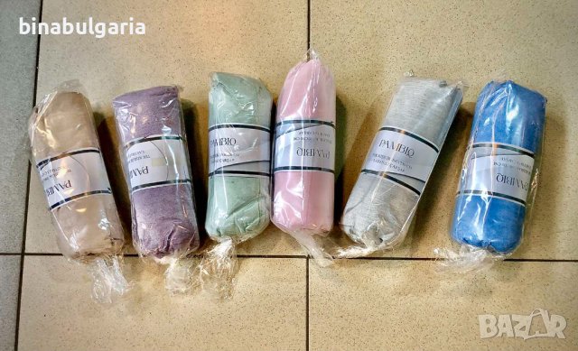 Ново! Чаршафи с ластик и калъфка, снимка 2 - Спално бельо - 44210752