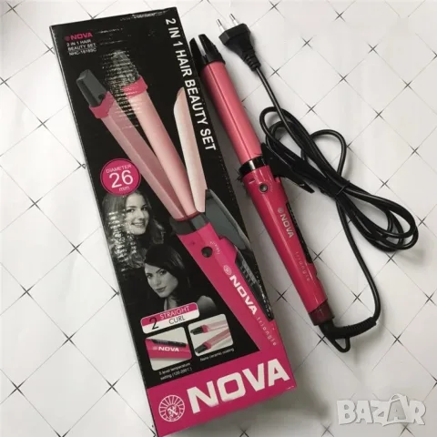 Преса за Коса Nova. , снимка 2 - Преси за коса - 56465940