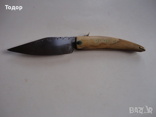 Огромна брутална сойка нож рог 10, снимка 2 - Ножове - 54086250