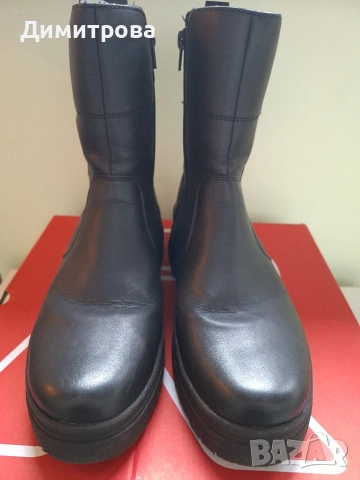 Дамски боти Art и Rieker естествена кожа , снимка 6 - Дамски боти - 53350152