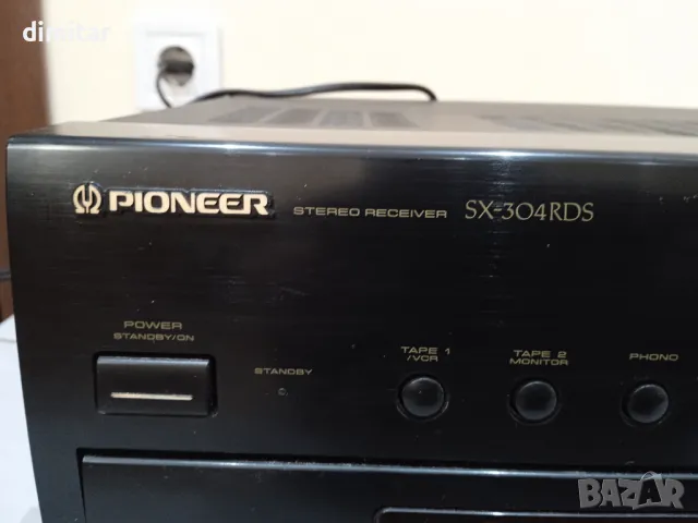 Усилвател PIONEER SX -304RDS, снимка 3 - Ресийвъри, усилватели, смесителни пултове - 48366074