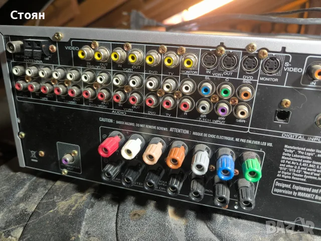 Усилвател MARANTZ , снимка 5 - Ресийвъри, усилватели, смесителни пултове - 56384052