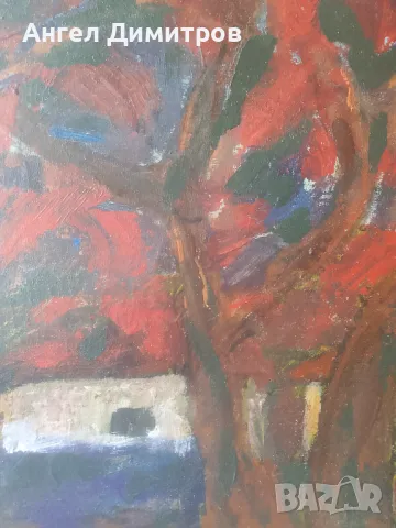 Васил Вълев маслена картина платно , снимка 6 - Картини - 50360385