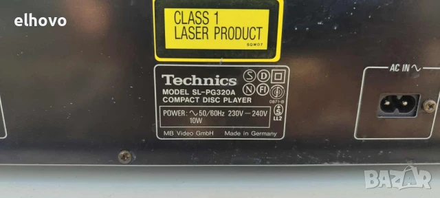 CD player Technics SL-PG320A, снимка 6 - Аудиосистеми - 51062121