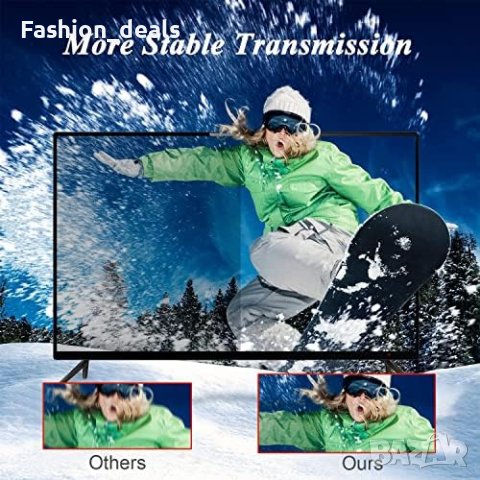 Нова Портативна TV Антена 4K 1080P 250+ мили 360° Дом, снимка 3 - Други стоки за дома - 42651647