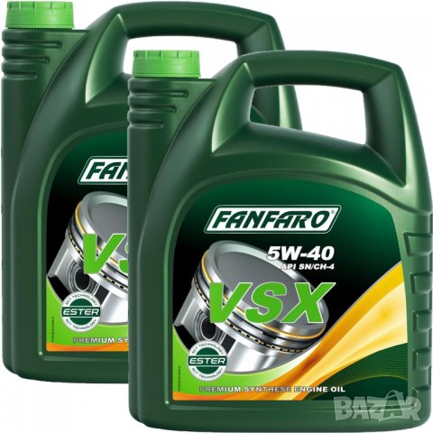 2бр X 5л Моторно масло FANFARO VSX 5W40 
