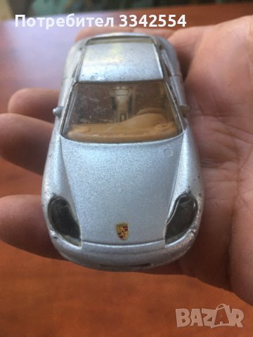 КОЛИЧКА МЕТАЛ БУРАГО "PORSCHE" 1:43 ИТАЛИЯ, снимка 1