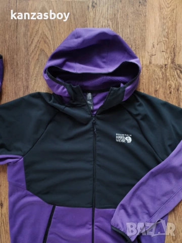 mountain hardwear grid fleece jacket - страхотно мъжко яке КАТО НОВО Л, снимка 4 - Якета - 53203747