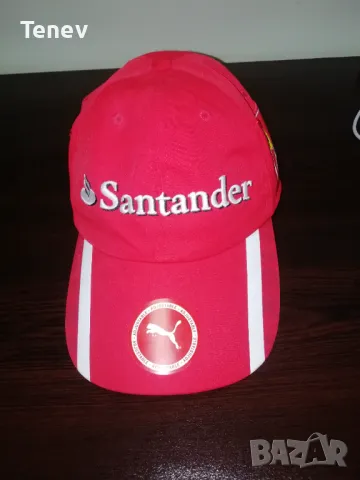 Scuderia Ferrari Puma Formula 1 F1 оригинална шапка с козирка Ферари Формула 1 червена , снимка 2 - Шапки - 49565194