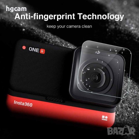 Стъклен протектор GARV™️ за Insta360 ONE R, За екрана и обектива, снимка 5 - Чанти, стативи, аксесоари - 30191884