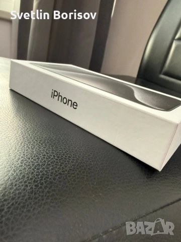 iPhone 15 Pro Black Titanium 128GB с гаранция 6 месеца
