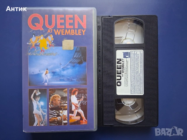Видеокасети VHS QUEEN The Fredie Mercury Trebute Концерт на Стадион Уембли '86 год., снимка 5 - Други жанрове - 53199158