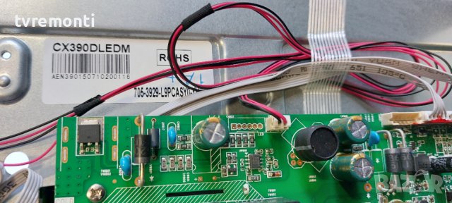 лед диоди от дисплей CX390DLEDM от телевизор FIRST MODEL FA-939(LE-32929)