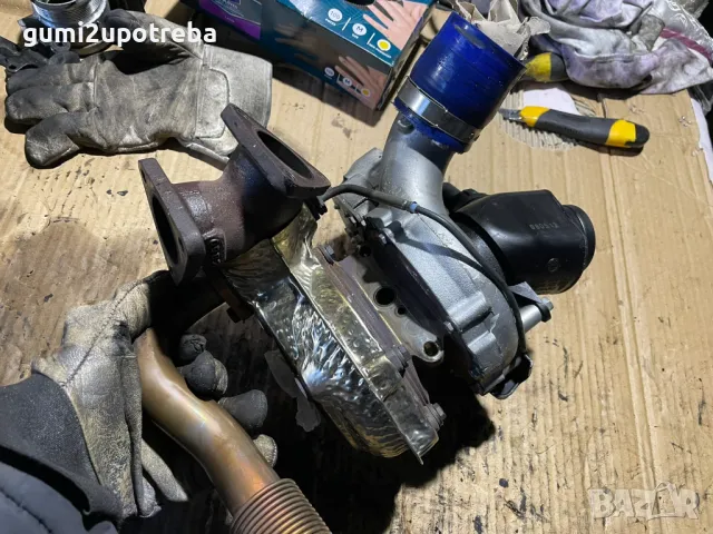 Турбокомпресор HGR059145874L с Управление Актуатор Porsche Cayenne 3.0D 92A/2012, снимка 3 - Части - 49185153