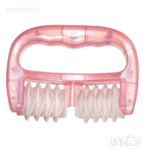 Масажиращ валяк за тяло, Розов, 13 см.