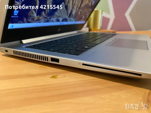 Лаптоп HP EliteBook 830 G6, i5-8365U, 16GB DDR4, 256GB SSD, Тъчскрийн, 13.3" IPS Full HD 1920x1080, , снимка 5 - Лаптопи за работа - 56228062