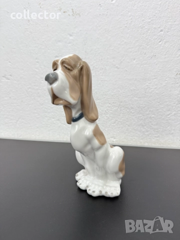 Порцеланова фигура на Басет - Lladro -  NAO. №7493, снимка 3 - Колекции - 52063360