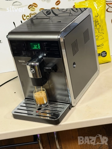 Кафемашина кафе автомат Saeco moltio с гаранция, снимка 8 - Кафемашини - 52384581