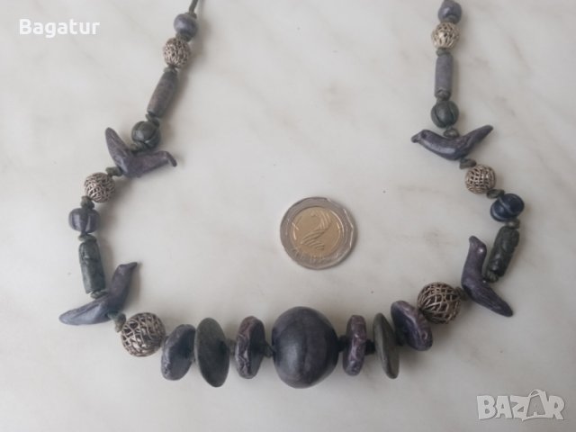 От на баба скрина,стар накит,етно,възрожденски,птици,гердан, снимка 5 - Антикварни и старинни предмети - 44725362