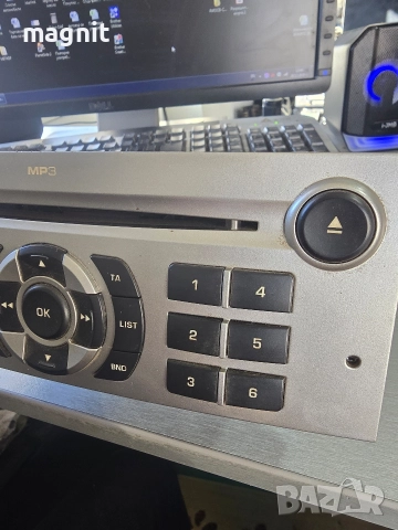 Radio Cd Mp3 Citroen Peugeot 9664636277 7645110393 Blaupunkt, снимка 3 - Части - 52926761