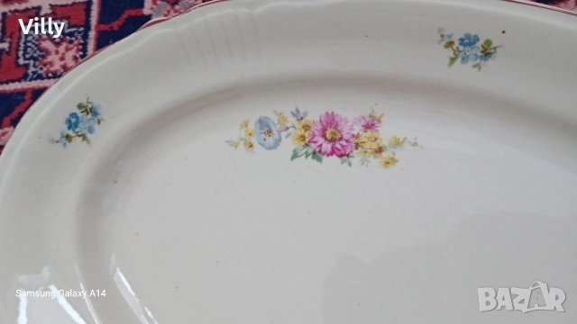 Порцелан плато, снимка 5 - Чинии - 52593458