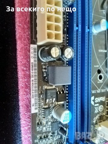 Дънна платка ASRock H61M-DGS, снимка 3 - Дънни платки - 29959737