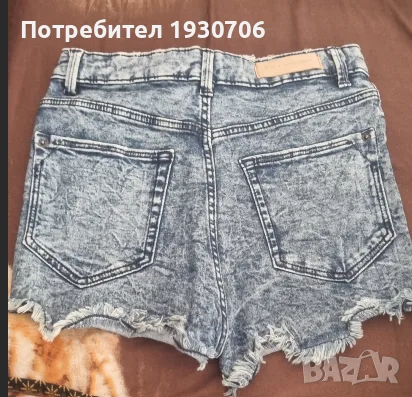 Къси дънкови панталонки , снимка 2 - Къси панталони и бермуди - 56132096