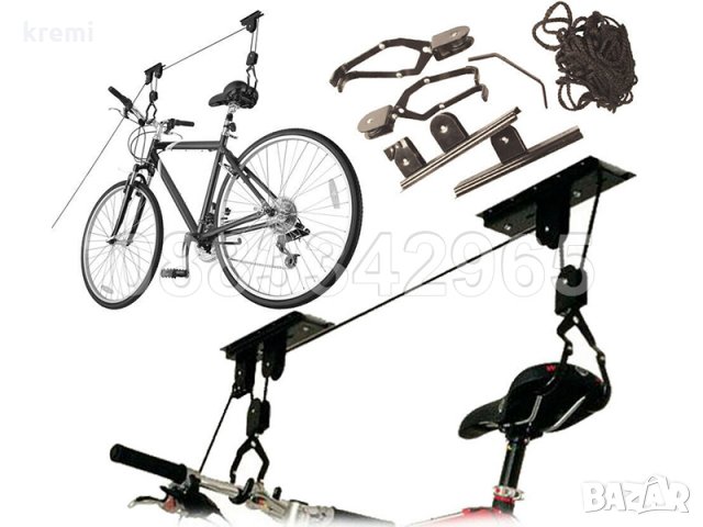 НОВИ! Стойка Лифт за велосипед до 20кг, снимка 11 - Други стоки за дома - 31450185