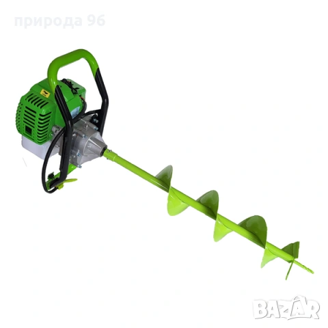 Бензинов свредел ТАЙГА 68 cc нов, мощен и надежден, снимка 7 - Градинска техника - 53902270